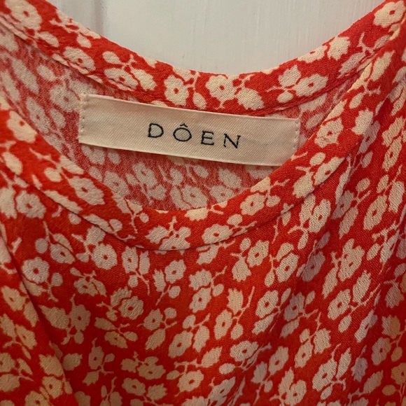 PORTO DRESS -- ORANGE HILLSIDE BLOOM XL - Picture 4 of 4